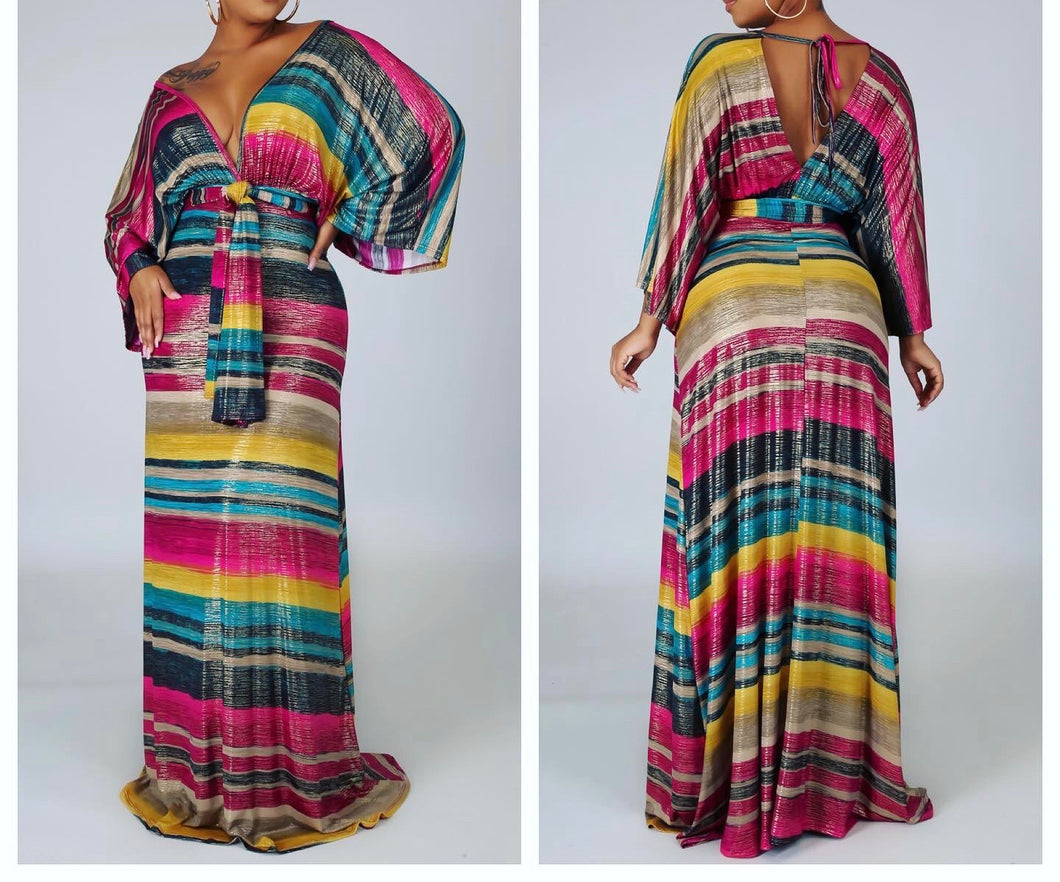 She Ready Maxi Dress