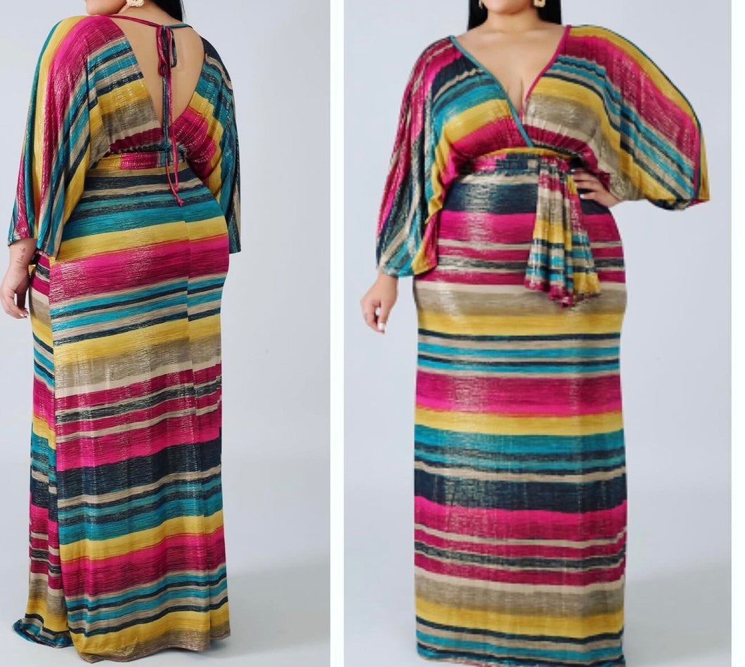 She's Ready Maxi Dress