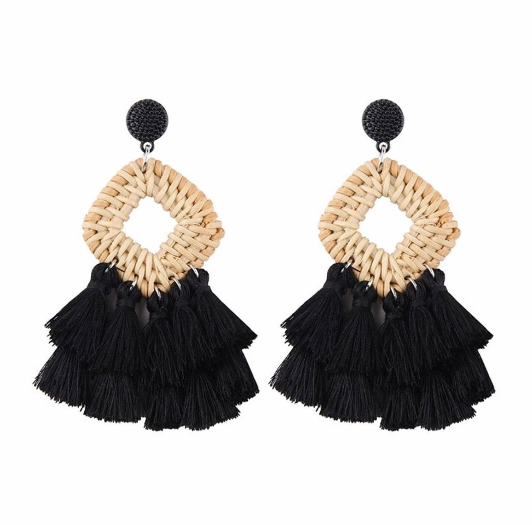 Bohemian Tassel Dangle Earrings