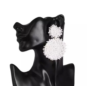 Tassel Beaded Earrings