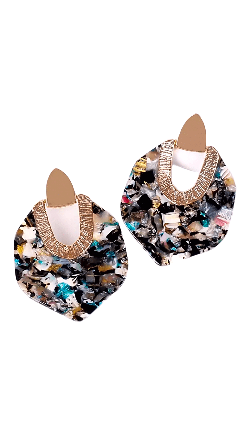 Acrylic Dangle Earrings